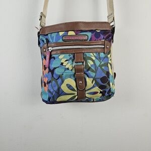LILY BLOOM Crossbody Purse Shoulder bag Multicolored Flowers